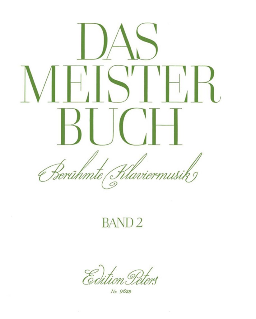 Meisterbuch 2 Beruhmte Klavier